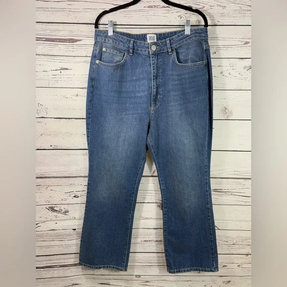 BDG Urban Outfitters High Rise Wide Leg Denim Jeans in Size 32 - Picture 4 of 7